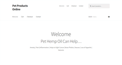 Desktop Screenshot of pet-products-online.com